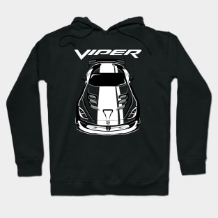 Dodge Viper ACR 5th generation - White Stripes Hoodie